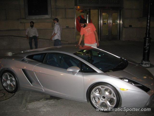 Lamborghini Gallardo spotted in Toronto, Canada