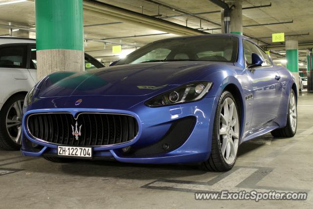 Maserati GranTurismo spotted in Geneva, Switzerland