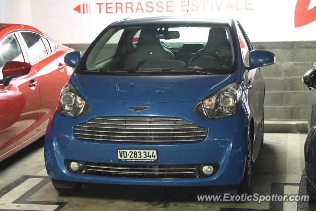 Aston Martin Cygnet spotted in Geneva, Switzerland