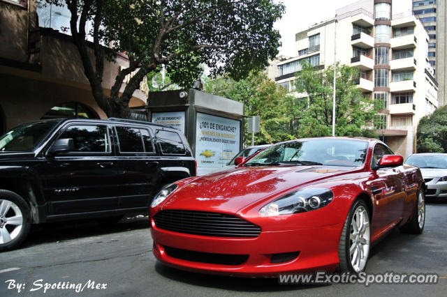 Aston Martin DB9 spotted in Ciudad de México, Mexico