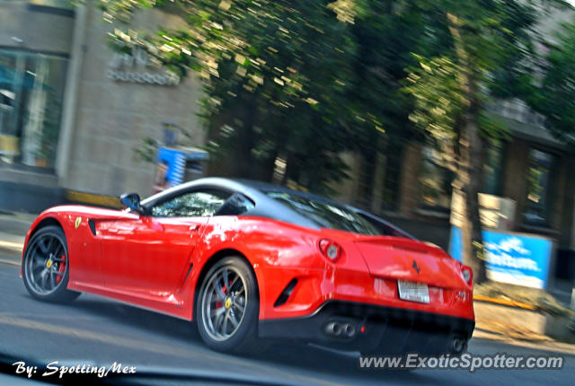 Ferrari 599GTO spotted in Ciudad de México, Mexico