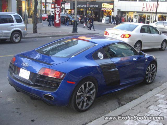 Audi R8 spotted in Toronto, Canada