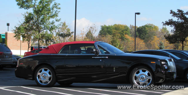 Rolls Royce Phantom spotted in New Albany, Ohio