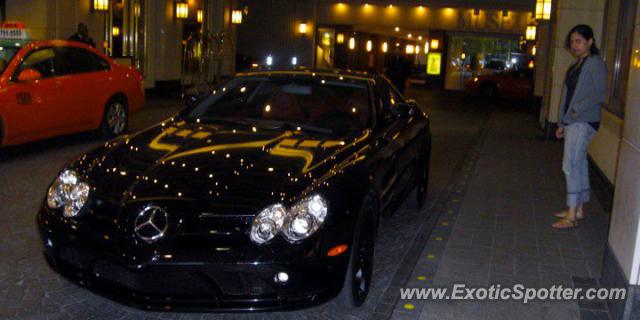 Mercedes SLR spotted in Toronto, Canada