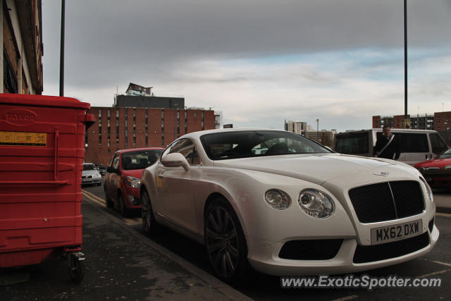 Bentley Continental spotted in Leeds, United Kingdom