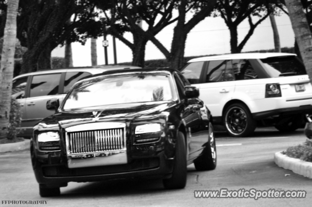 Rolls Royce Ghost spotted in Miami, Florida