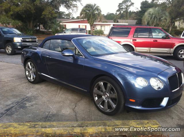 Bentley Continental spotted in Panama City, Florida