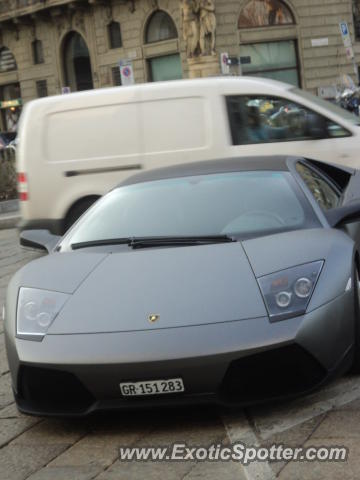 Lamborghini Murcielago spotted in Milano, Italy