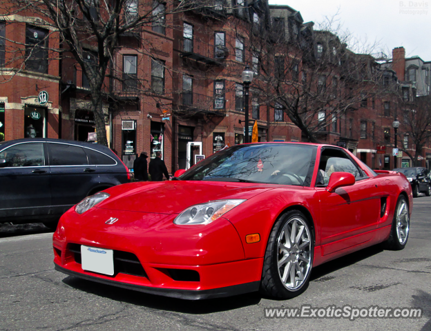 Acura NSX spotted in Boston, Massachusetts