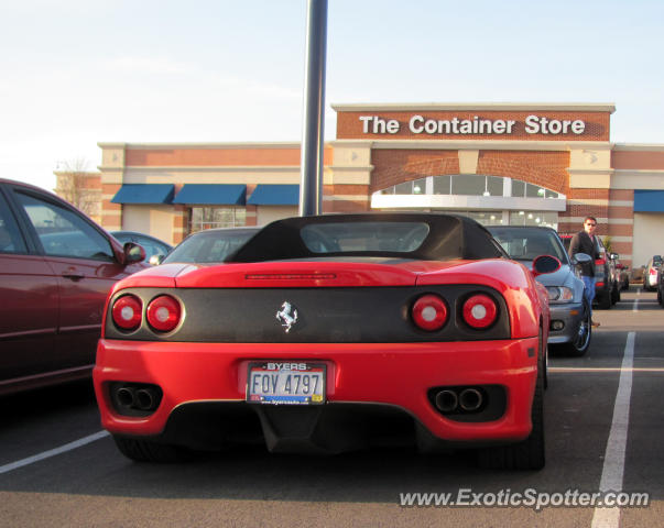 Ferrari 360 Modena spotted in Columbus, Ohio