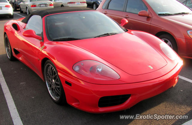 Ferrari 360 Modena spotted in Columbus, Ohio