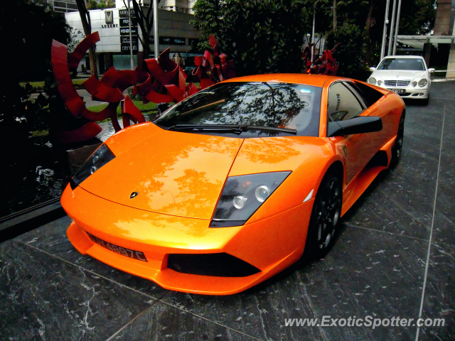 Lamborghini Murcielago spotted in Singapore, Singapore