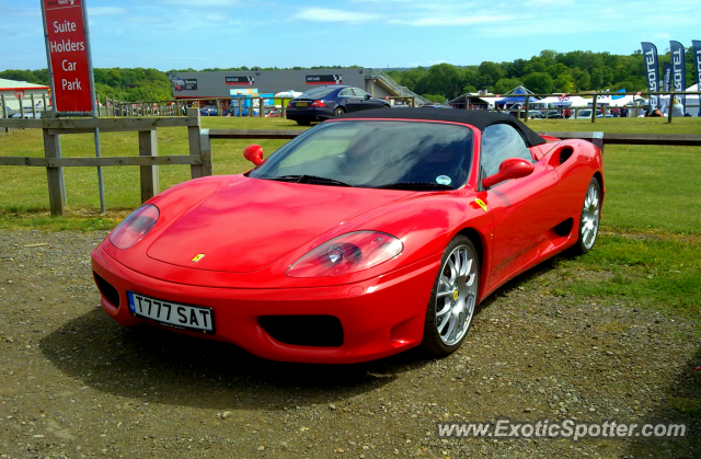 Ferrari 360 Modena spotted in Brands Hatch, United Kingdom