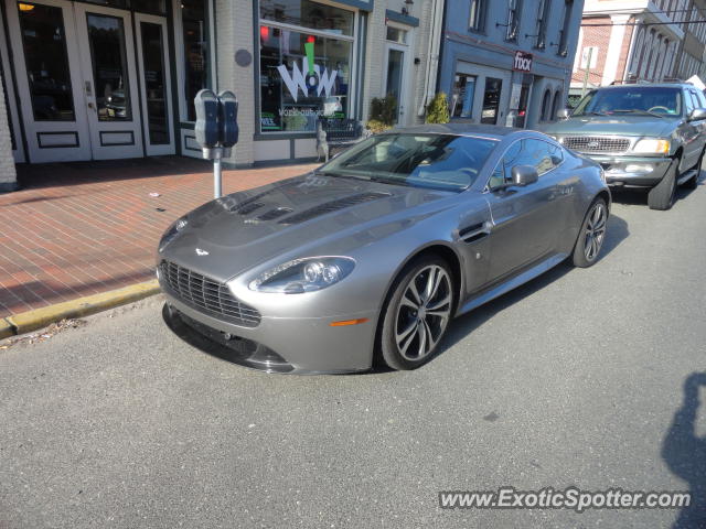 Aston Martin Vantage spotted in Red Bank, New Jersey