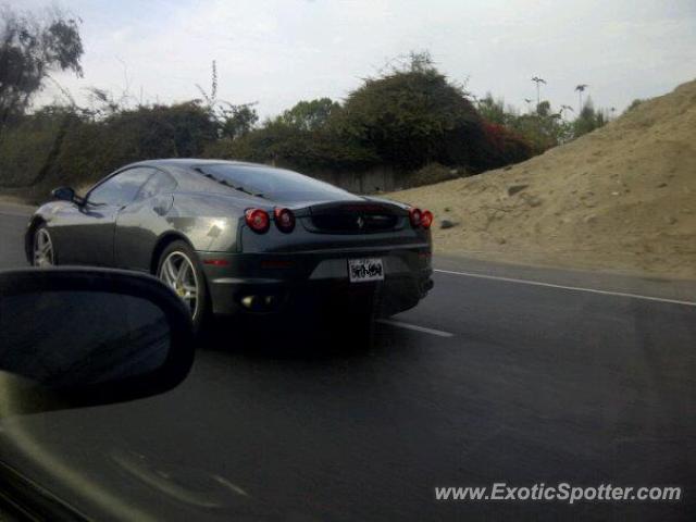 Ferrari F430 spotted in Lima, Peru