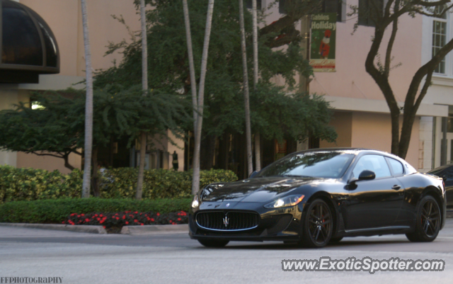 Maserati GranTurismo spotted in Coral Gables, Florida