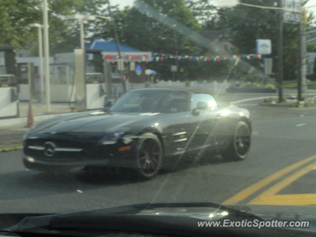 Mercedes SLS AMG spotted in Red Bank, New Jersey