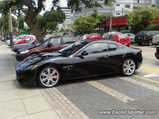 Maserati GranTurismo spotted in Lima, Peru