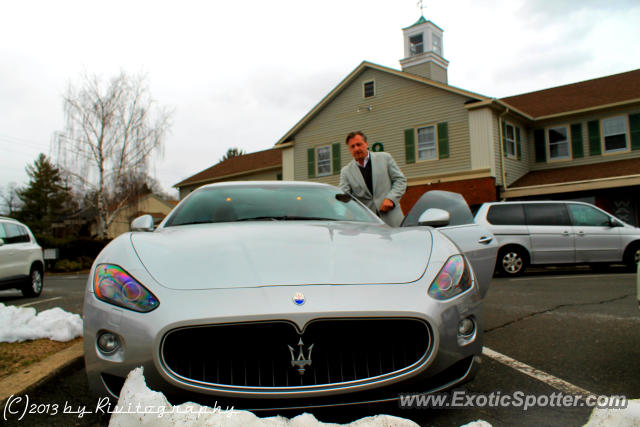 Maserati GranTurismo spotted in Ridgefield, Connecticut