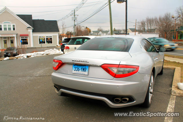 Maserati GranTurismo spotted in Ridgefield, Connecticut