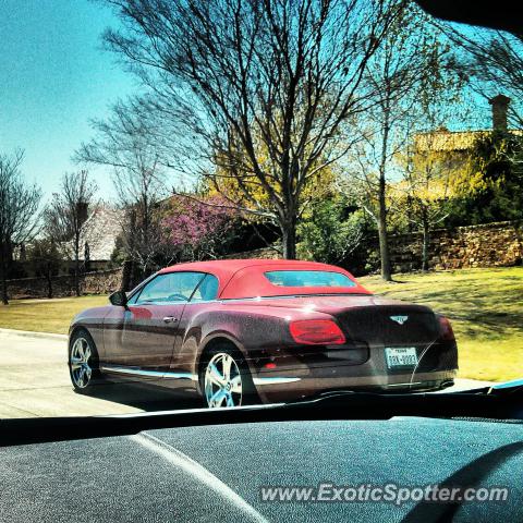 Bentley Continental spotted in Southlake, Texas