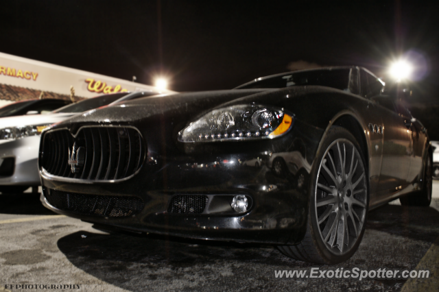 Maserati Quattroporte spotted in Coral Gables, Florida