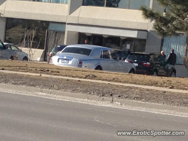 Rolls Royce Phantom spotted in Toronto, Canada