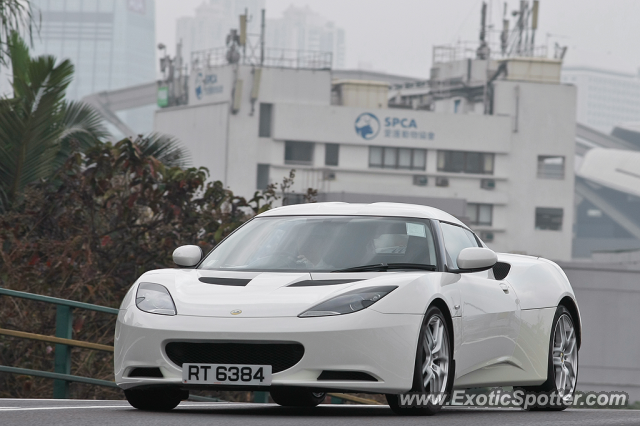 Lotus Evora spotted in Hong Kong, China