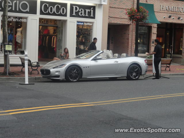 Maserati GranCabrio spotted in Red Bank, New Jersey