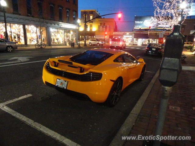 Mclaren MP4-12C spotted in Red Bank, New Jersey