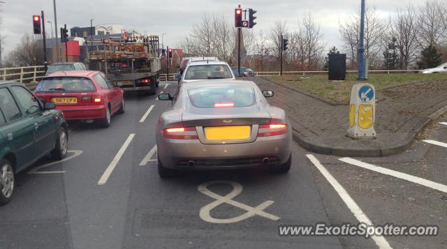 Aston Martin DB9 spotted in Bristol, United Kingdom