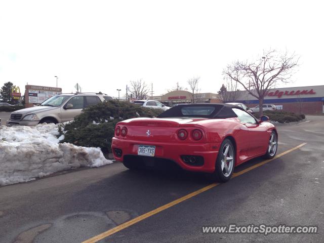 Ferrari 360 Modena spotted in Denver, Colorado