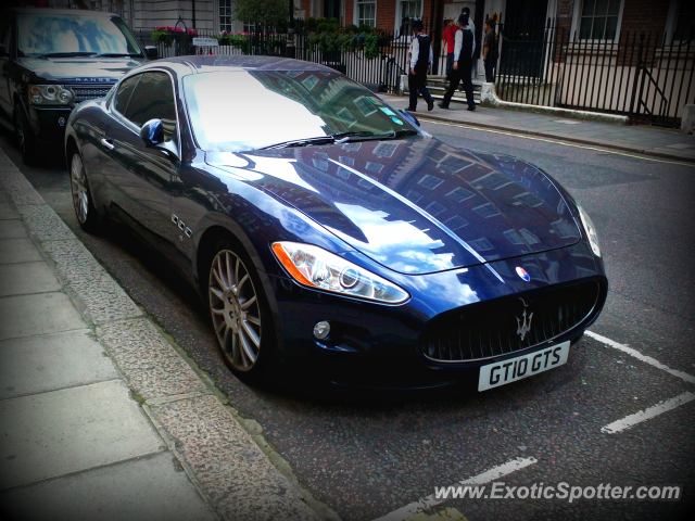 Maserati GranTurismo spotted in London, United Kingdom