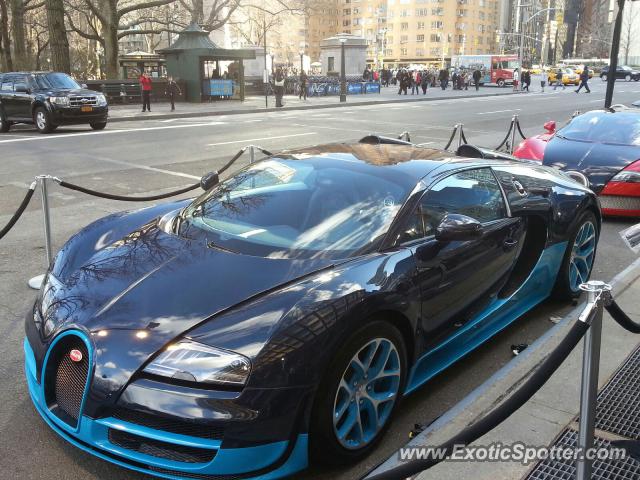 Bugatti Veyron spotted in NYC, New York