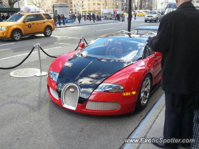 Bugatti Veyron spotted in NYC, New York