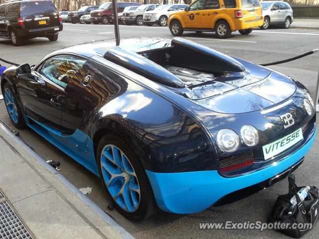 Bugatti Veyron spotted in NYC, New York