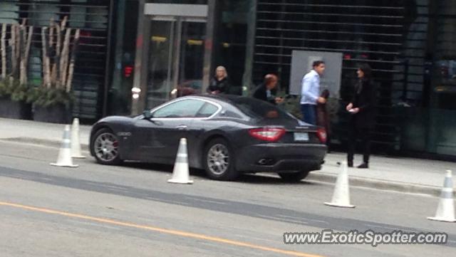 Maserati GranTurismo spotted in Toronto, Canada