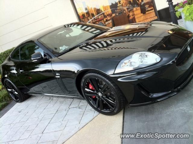 Jaguar XKR spotted in Raleigh, North Carolina
