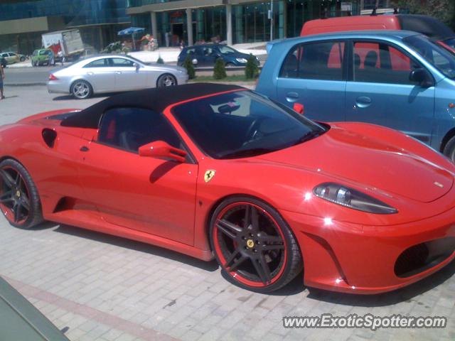 Ferrari F430 spotted in Peje, Kosovo