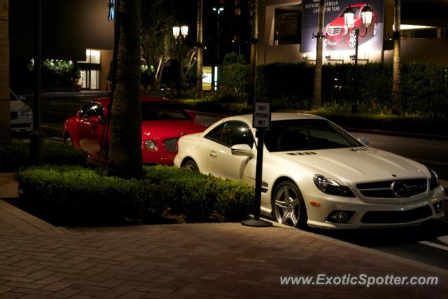 Bentley Continental spotted in New Port Beach, California