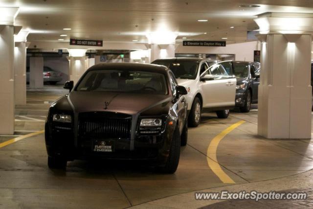 Rolls Royce Ghost spotted in New Port, California