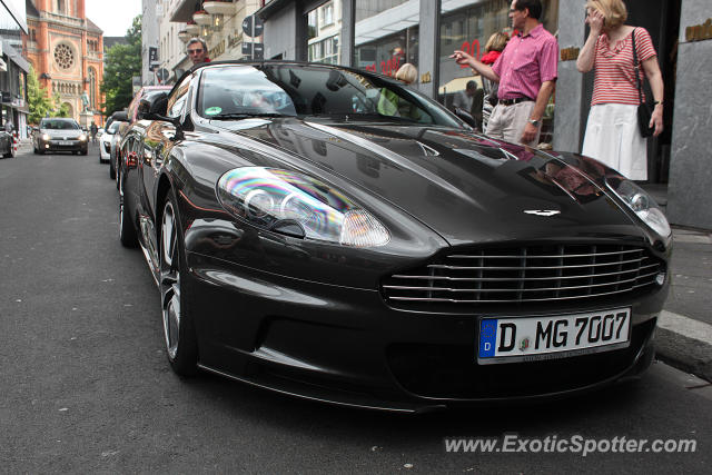 Aston Martin DBS spotted in Düsseldorf, Germany