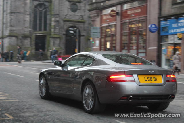 Aston Martin DB9 spotted in Edinburgh, United Kingdom