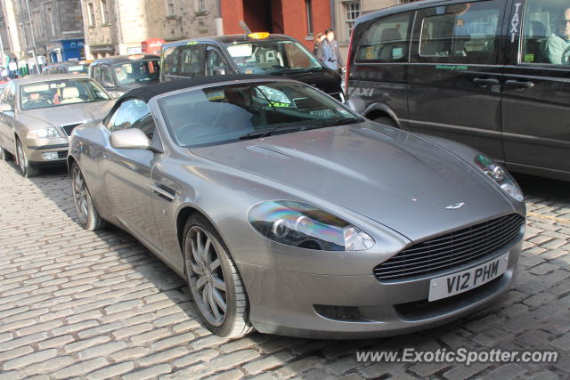 Aston Martin DB9 spotted in Edinburgh, United Kingdom