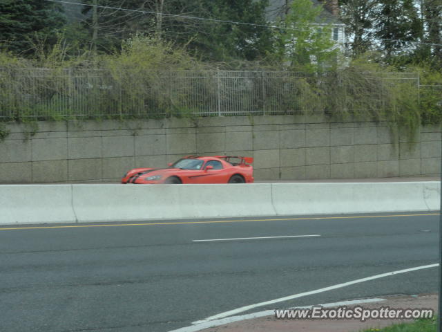 Dodge Viper spotted in Red Bank, New Jersey