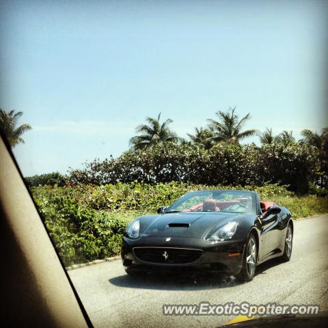 Ferrari California spotted in Palm Beach, Florida