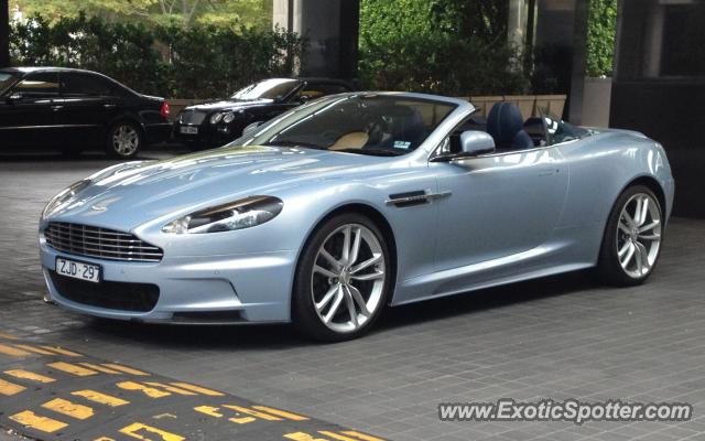 Aston Martin DBS spotted in Melbourne, Australia