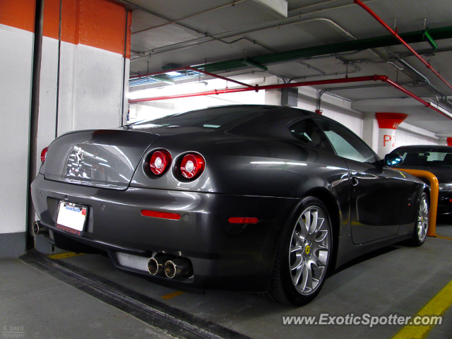 Ferrari 612 spotted in Boston, Massachusetts