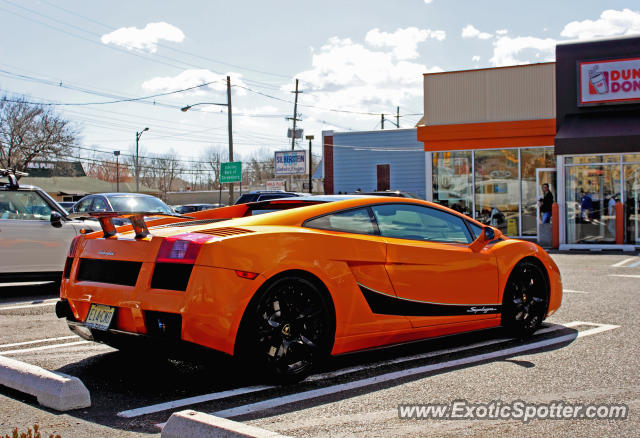 Lamborghini Gallardo spotted in Red Bank, New Jersey