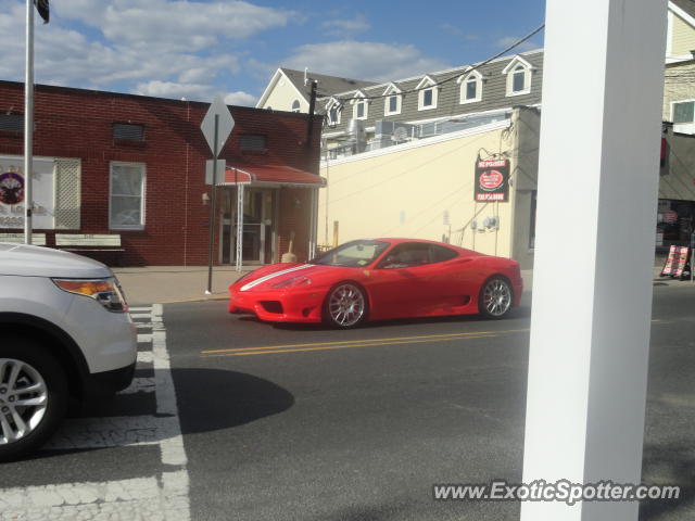 Ferrari 360 Modena spotted in Red Bank, New Jersey